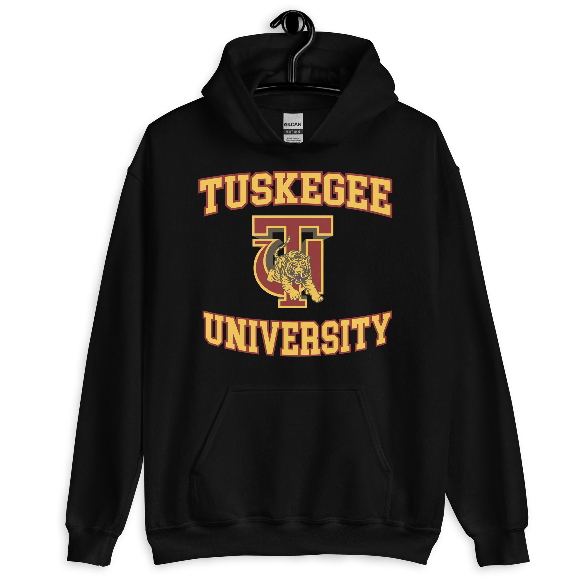 Handmade Tuskegee 2024 University TU Black Tiger Animal Print Unisex Men Women Crewneck Sweatshirt Hoodie, HBCU, Gift, Graduation, Football